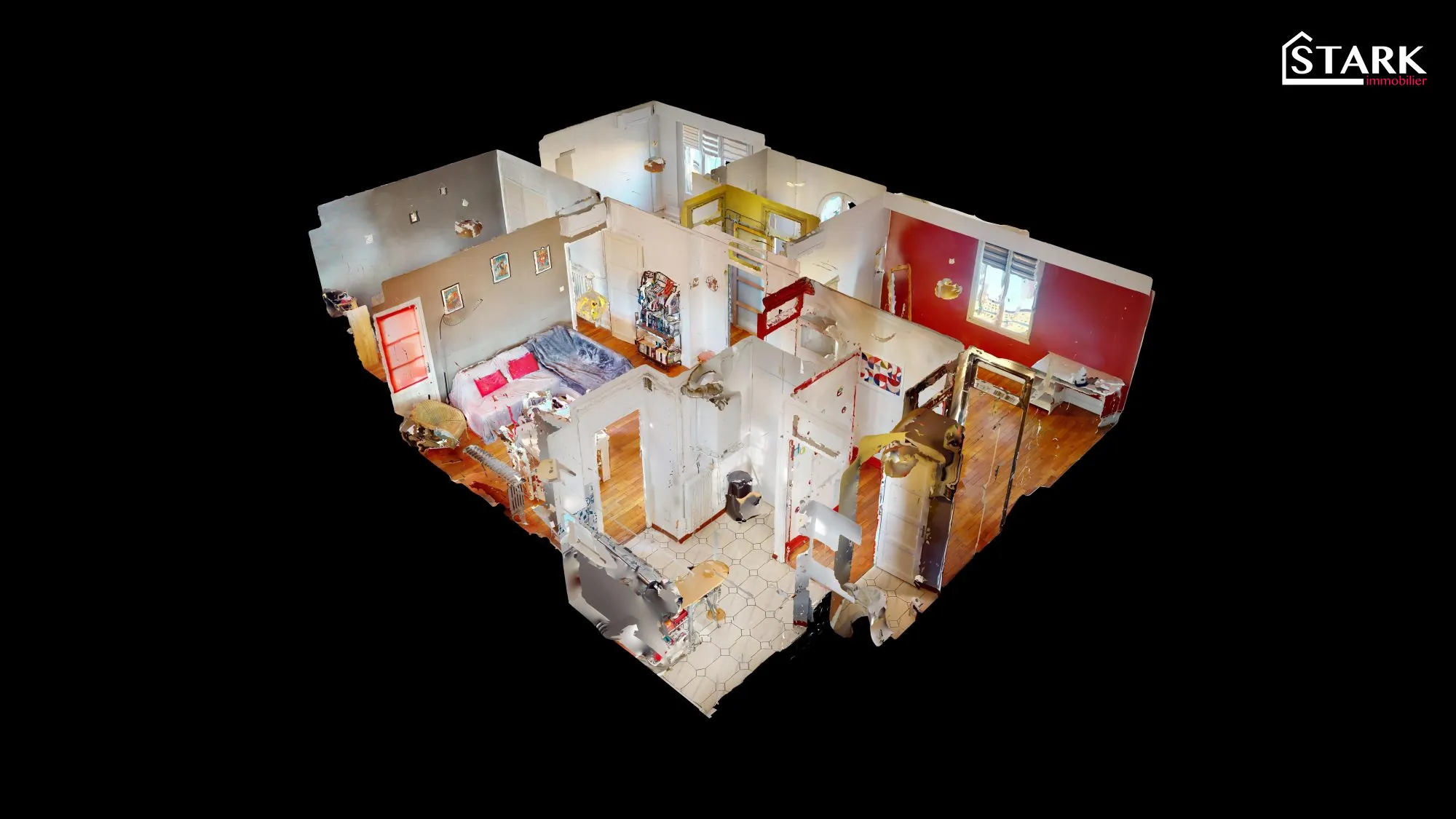 Appartement T4 lumineux avec balcon et cave à Belfort, proximité centre-ville 