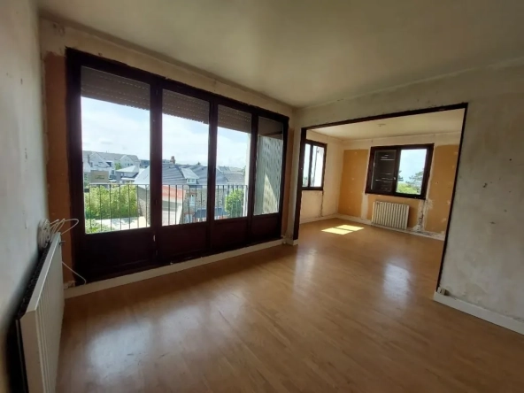 Appartement 92 m² avec vue mer et garage à Donville-les-Bains