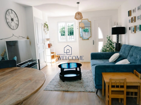 Maison jumelée à vendre à Connaux avec jardin et garage