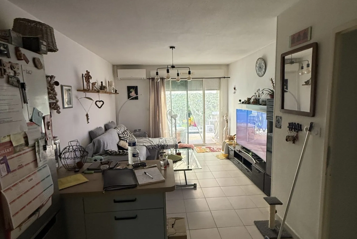 Charmant T2 avec terrasse dans résidence sécurisée à Draguignan 