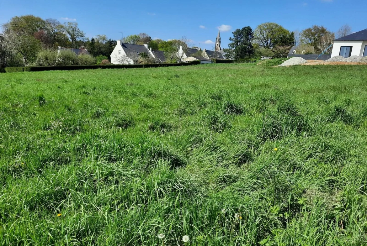 Terrain à construire de 1647 m² à La Chapelle Caro, proche Vannes et Ploërmel 