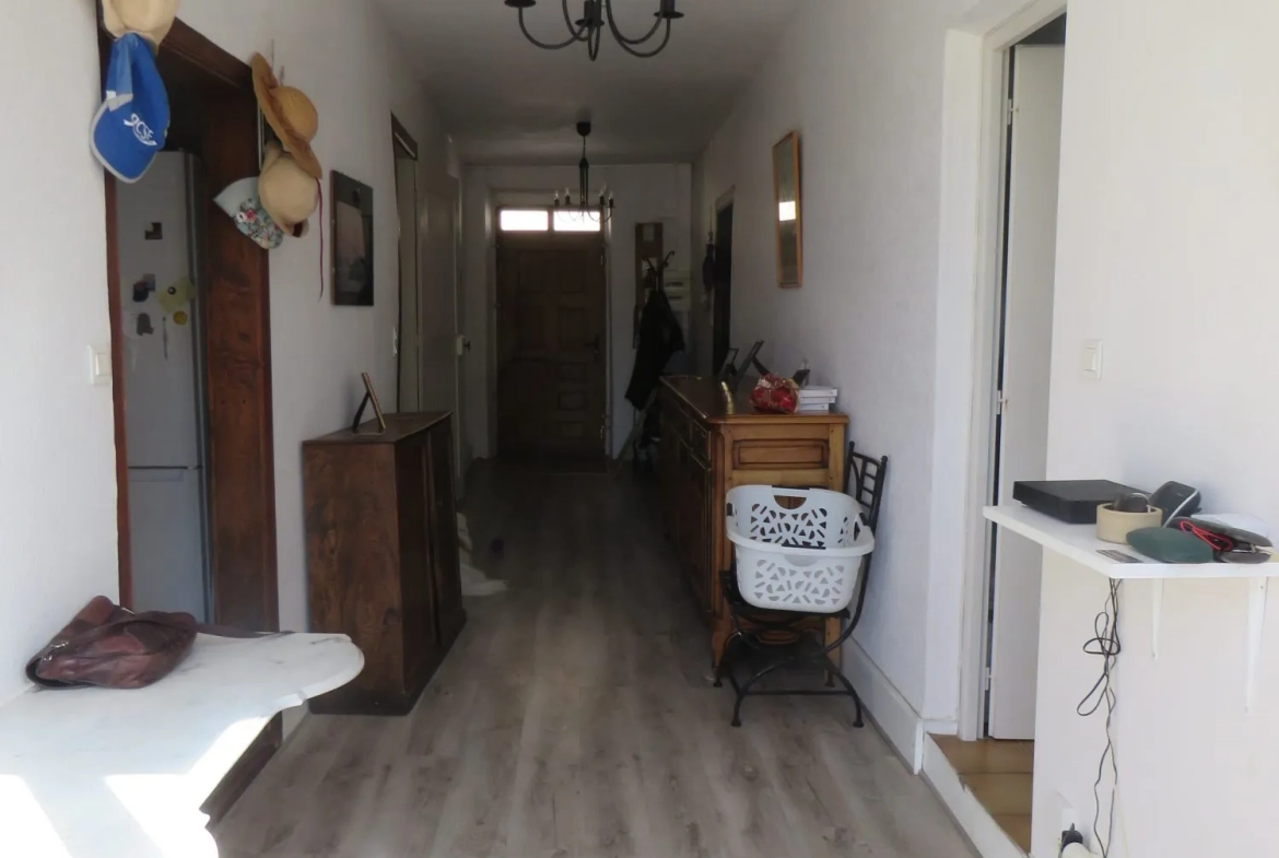 Belle maison de village à vendre à Castelnau-Magnoac – 145m² avec terrain et dépendance 