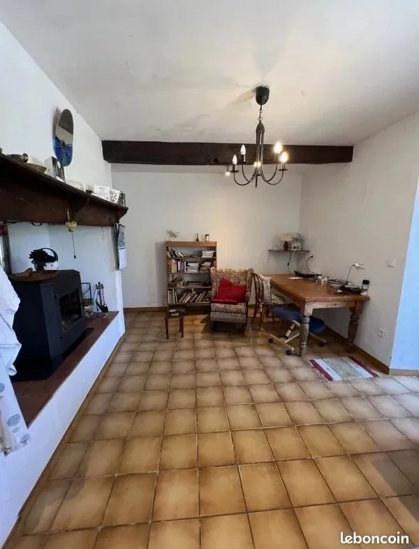 Belle maison de village à vendre à Castelnau-Magnoac – 145m² avec terrain et dépendance 