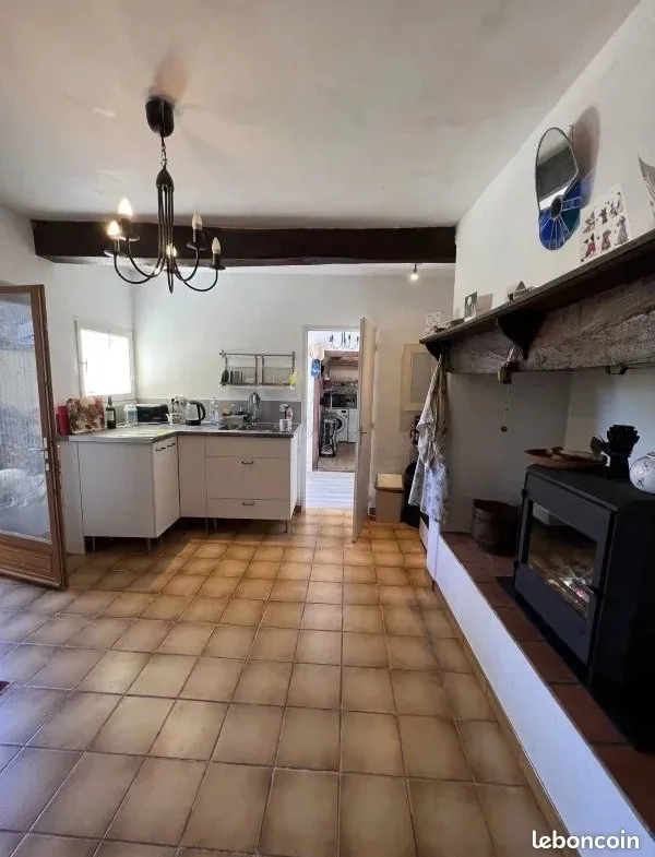 Belle maison de village à vendre à Castelnau-Magnoac – 145m² avec terrain et dépendance 