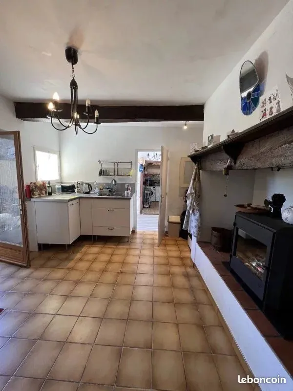 Belle maison de village à vendre à Castelnau-Magnoac – 145m² avec terrain et dépendance 