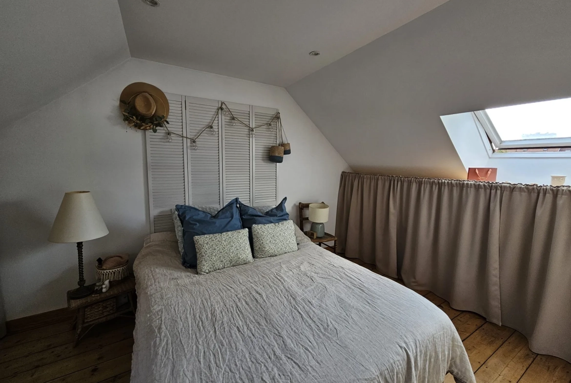Maison rénovée avec 2 chambres, jardin et terrasse à Rinxent 