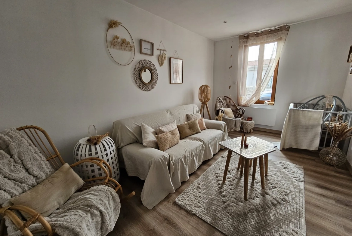 Maison rénovée avec 2 chambres, jardin et terrasse à Rinxent 