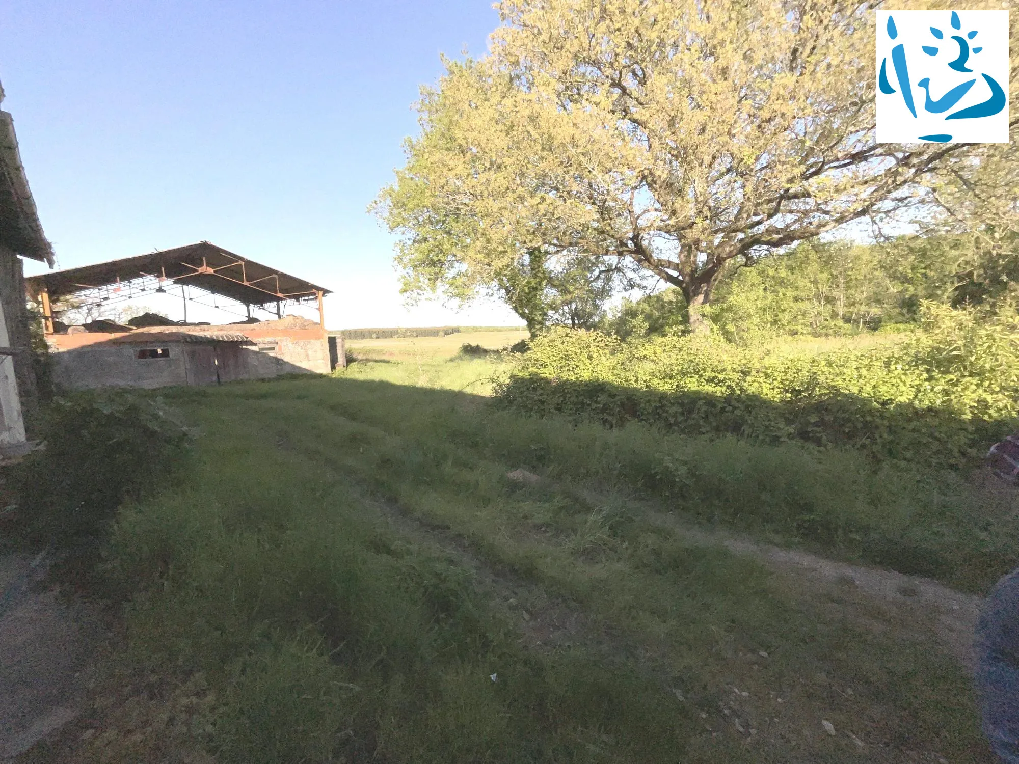 Maison ancienne à rénover à Sérignac avec grand terrain et dépendances 