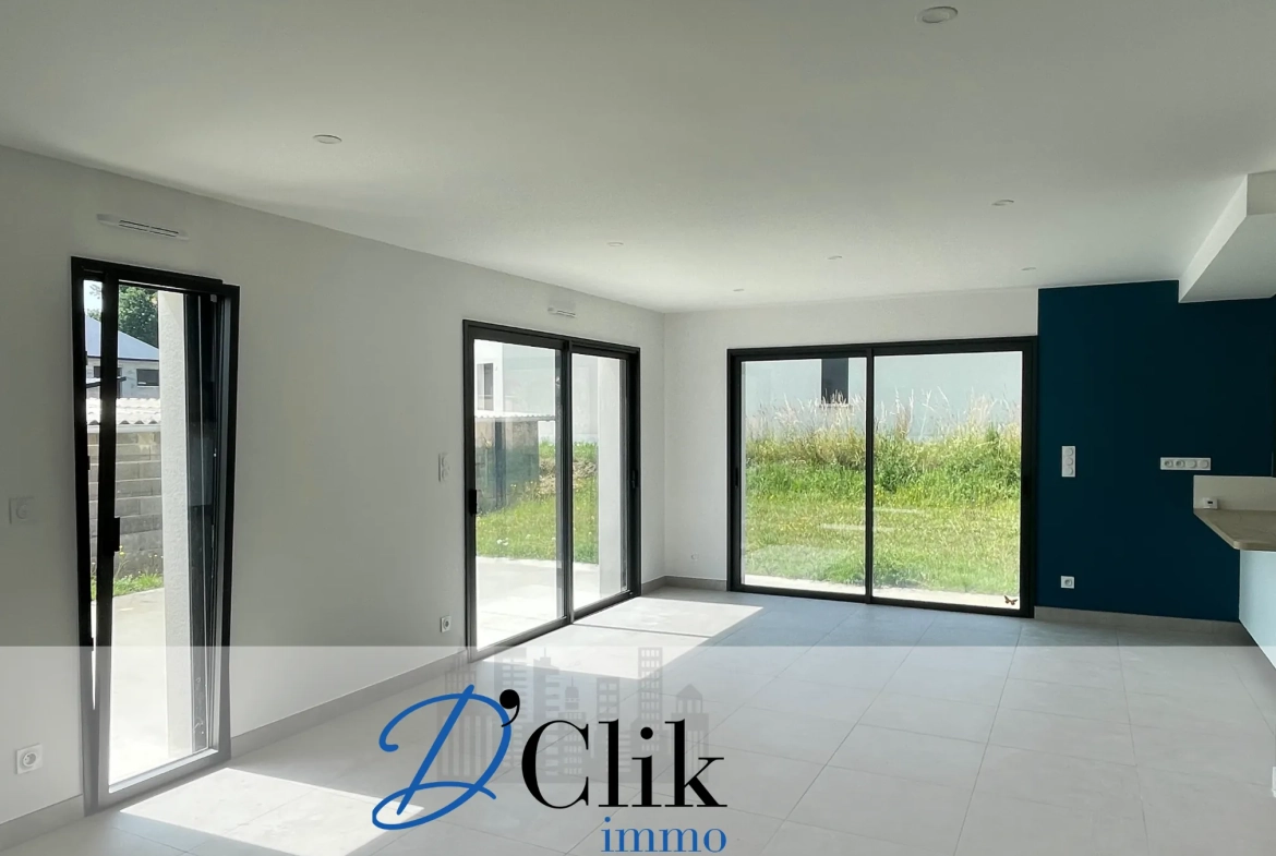 Maison moderne de 132 m² à Force en environnement calme avec jardin 