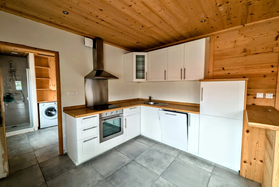 Appartement T2 rénové à vendre à Taninges proche centre-ville 