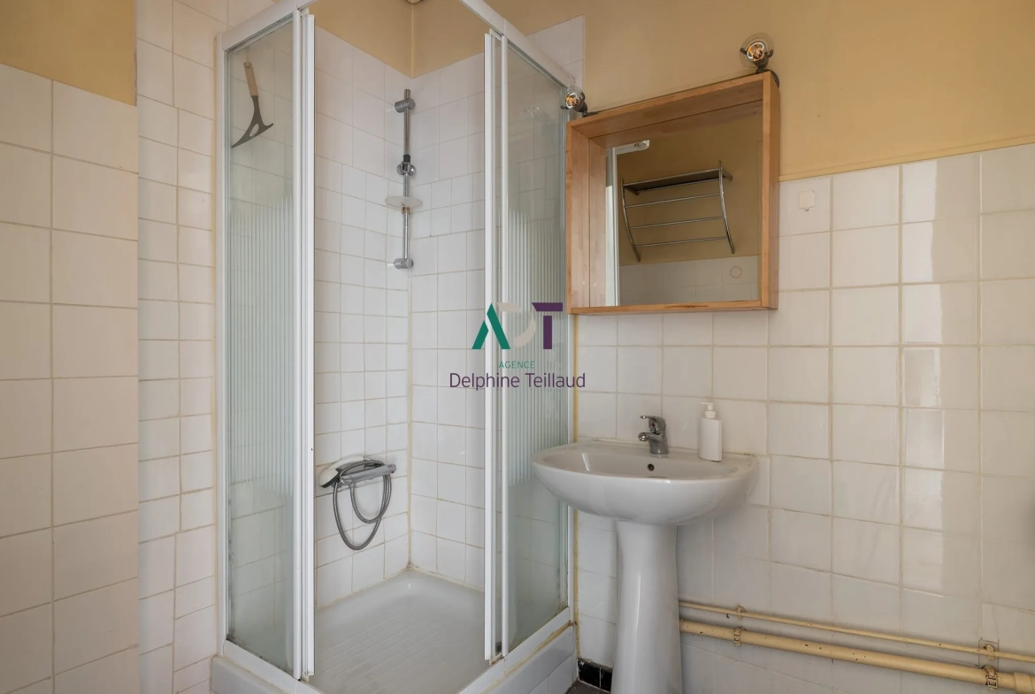 Appartement lumineux de 30m² avec balcon à Grenoble, secteur Aigle / Gustave Rivet 