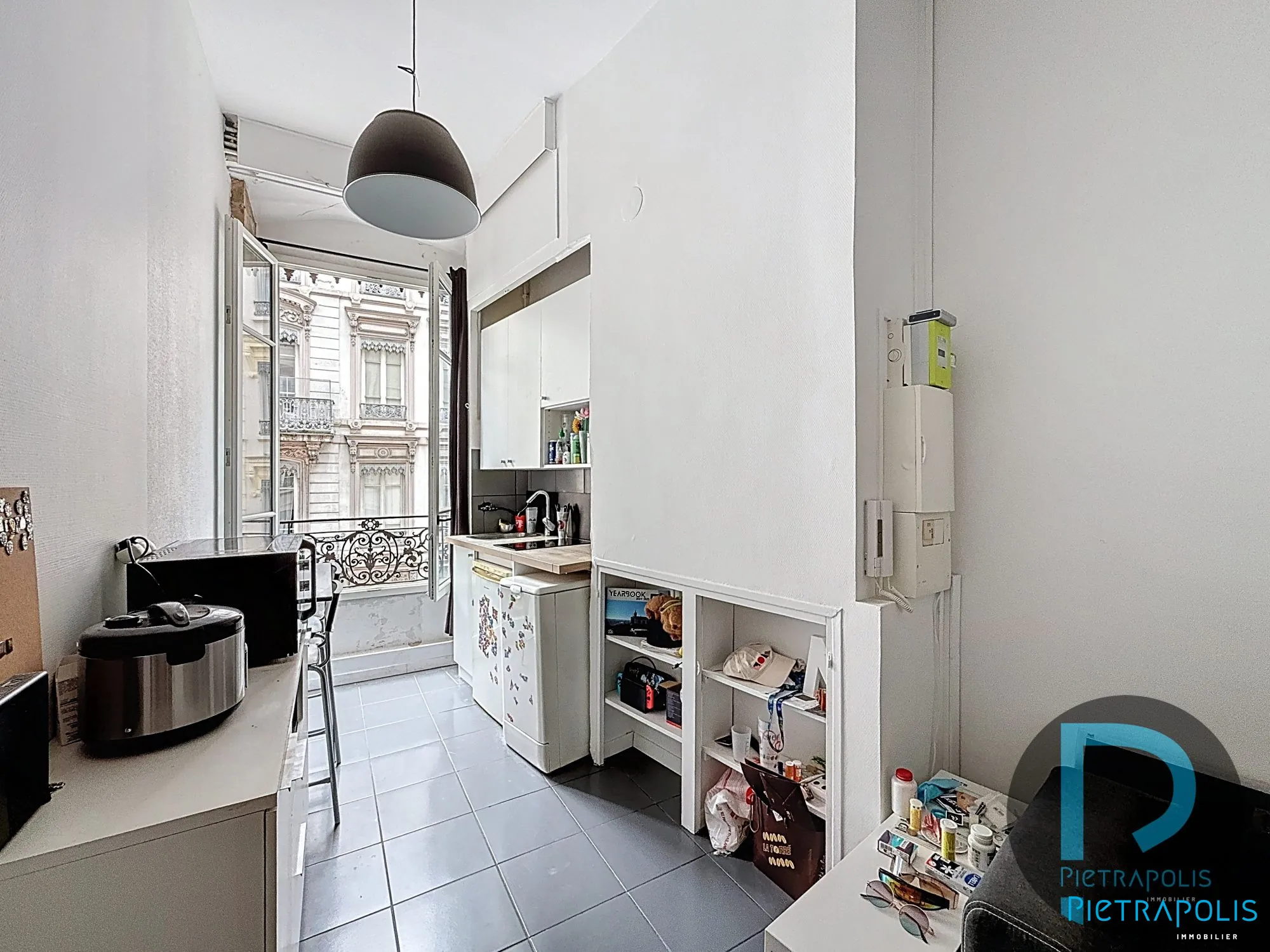 Appartement studio avec mezzanine à Lyon 2ème, centre-ville, faibles charges 