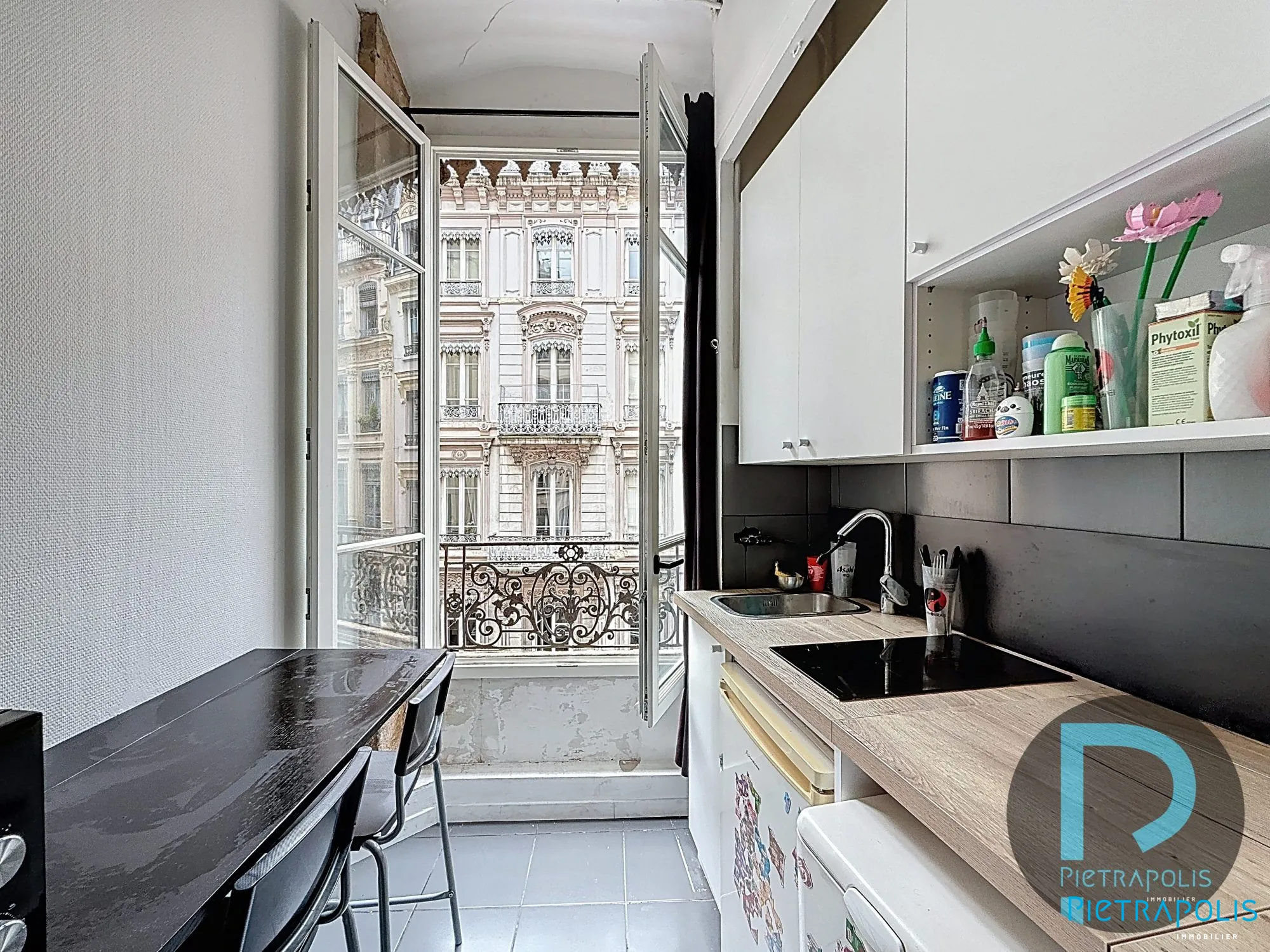 Appartement studio avec mezzanine à Lyon 2ème, centre-ville, faibles charges 