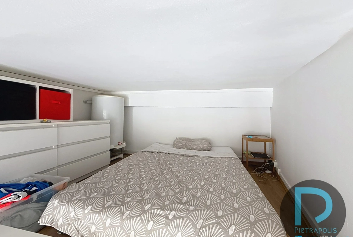 Appartement studio avec mezzanine à Lyon 2ème, centre-ville, faibles charges 
