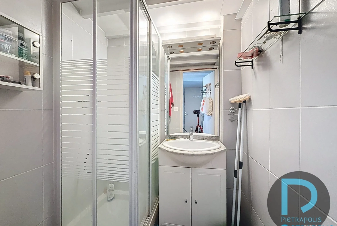 Appartement studio avec mezzanine à Lyon 2ème, centre-ville, faibles charges 