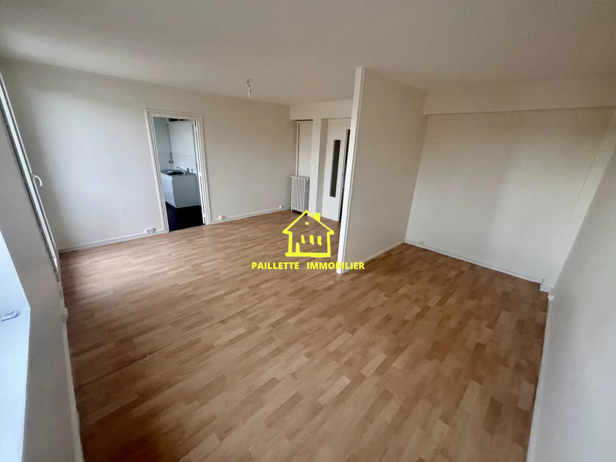 Appartement T3 lumineux à Montivilliers avec vue dégagée et faible charges 