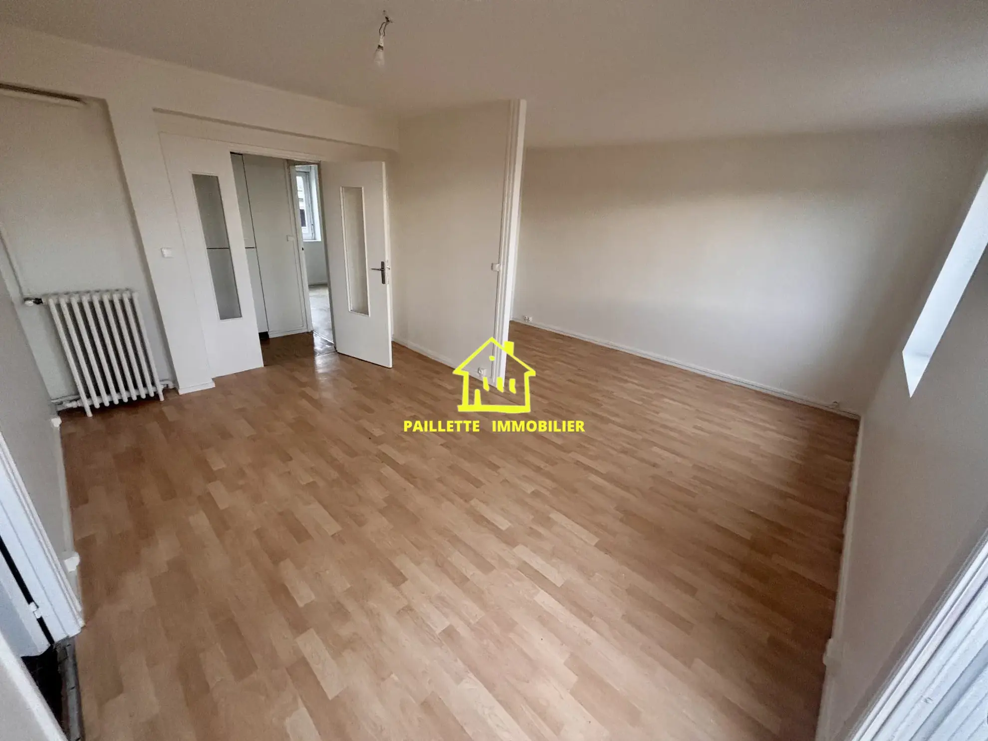 Appartement T3 lumineux à Montivilliers avec vue dégagée et faible charges 
