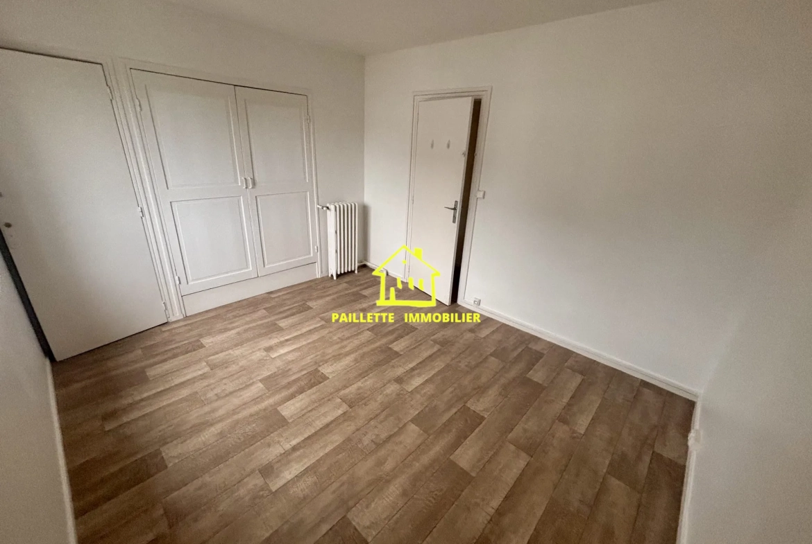Appartement T3 lumineux à Montivilliers avec vue dégagée et faible charges 