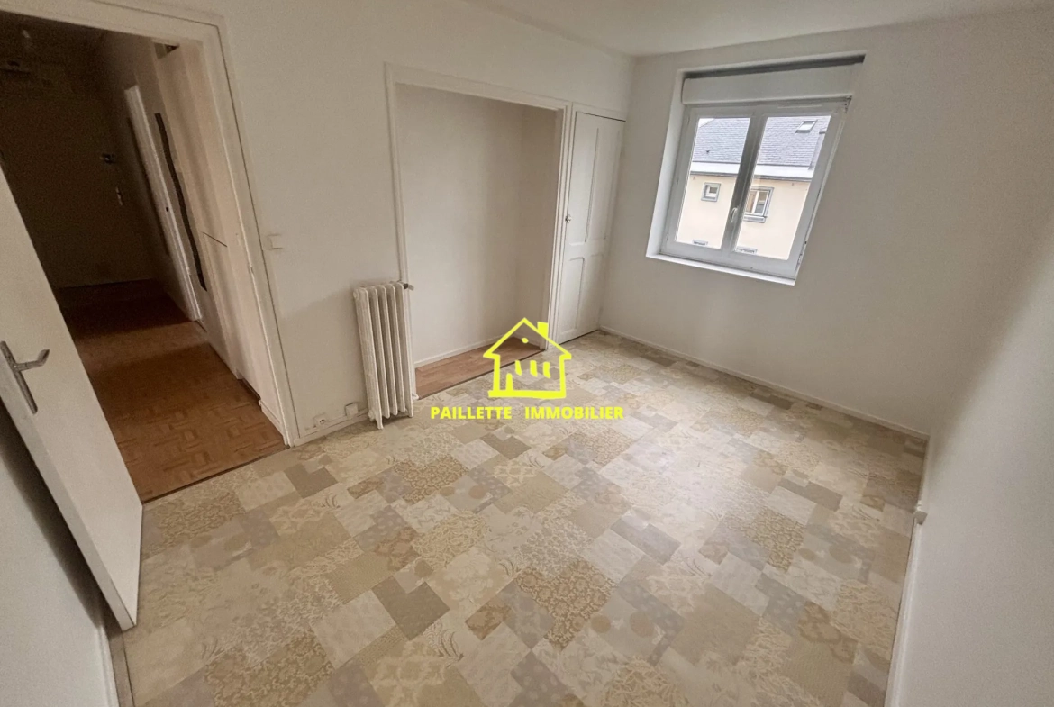 Appartement T3 lumineux à Montivilliers avec vue dégagée et faible charges 