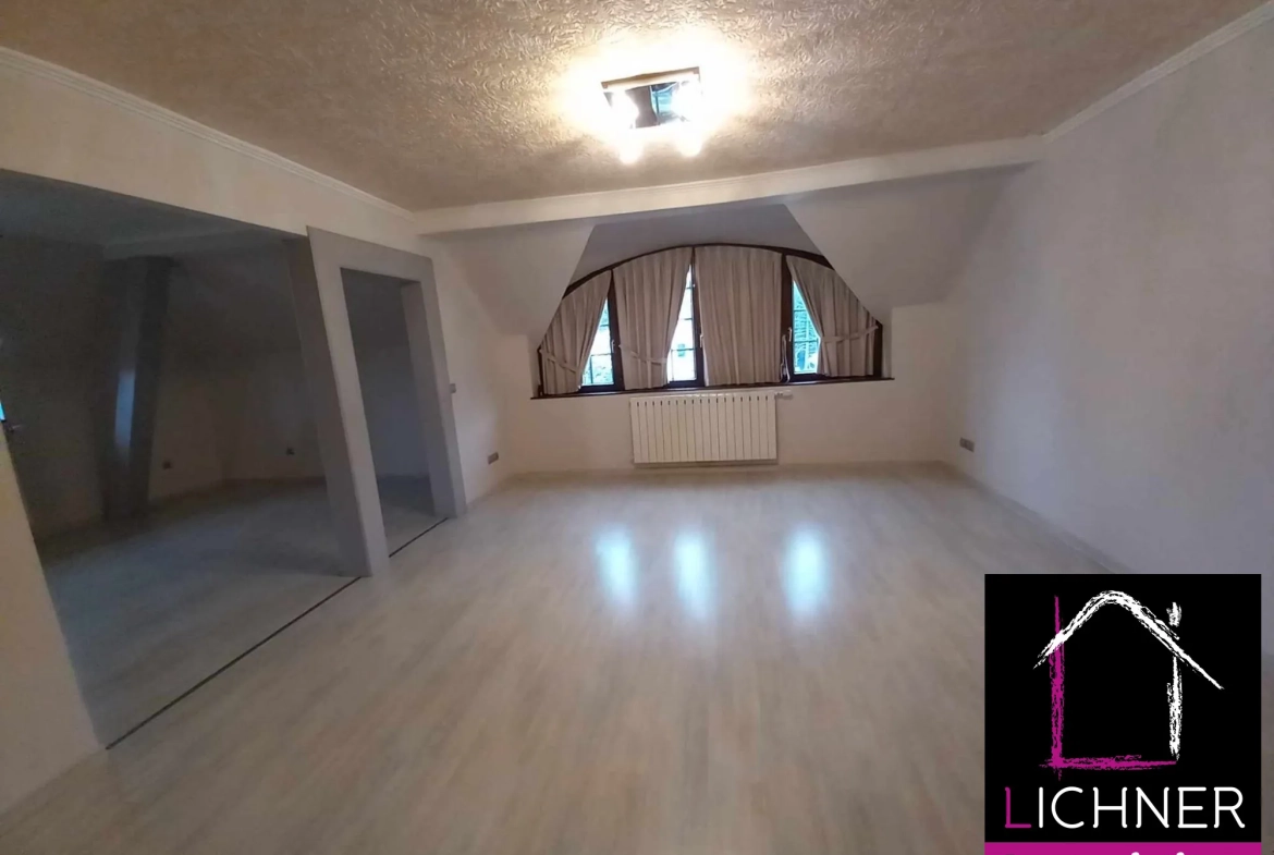 Appartement 3 pièces à vendre à Forbach, proche centre-ville avec caves 