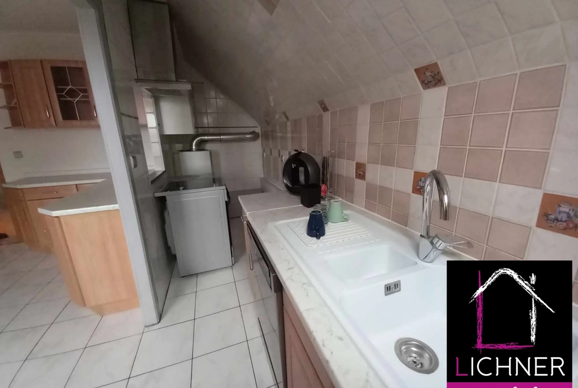 Appartement 3 pièces à vendre à Forbach, proche centre-ville avec caves 