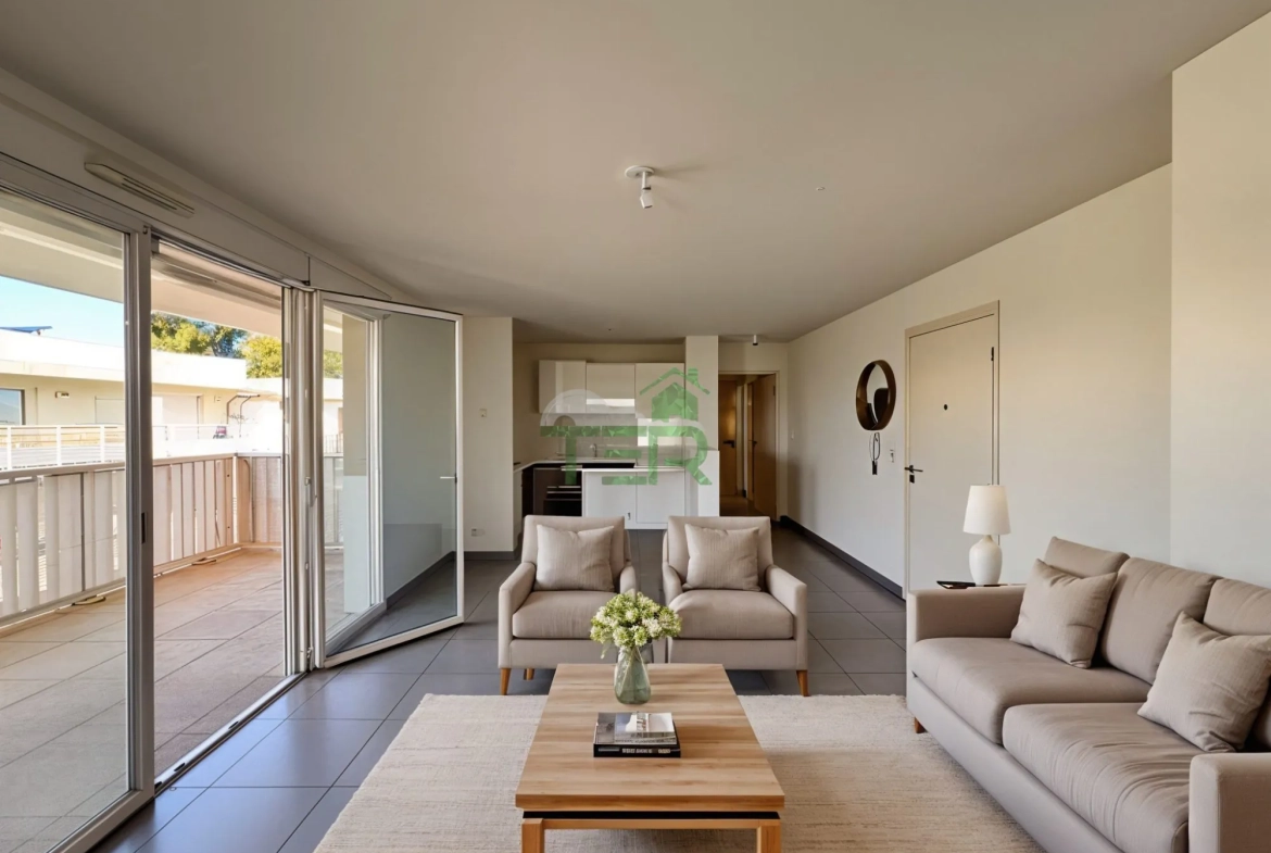 Appartement T3 avec terrasse et parking à vendre à Montpellier Prés d'Arènes 