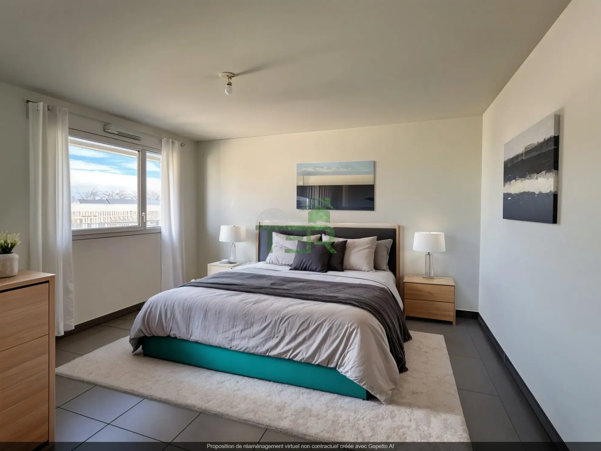 Appartement T3 avec terrasse et parking à vendre à Montpellier Prés d'Arènes 