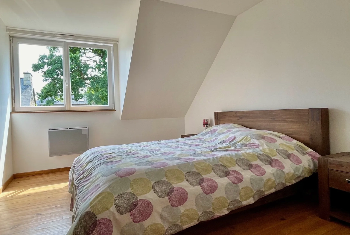 Belle maison en pierre avec jardin, garage à Pléguien 