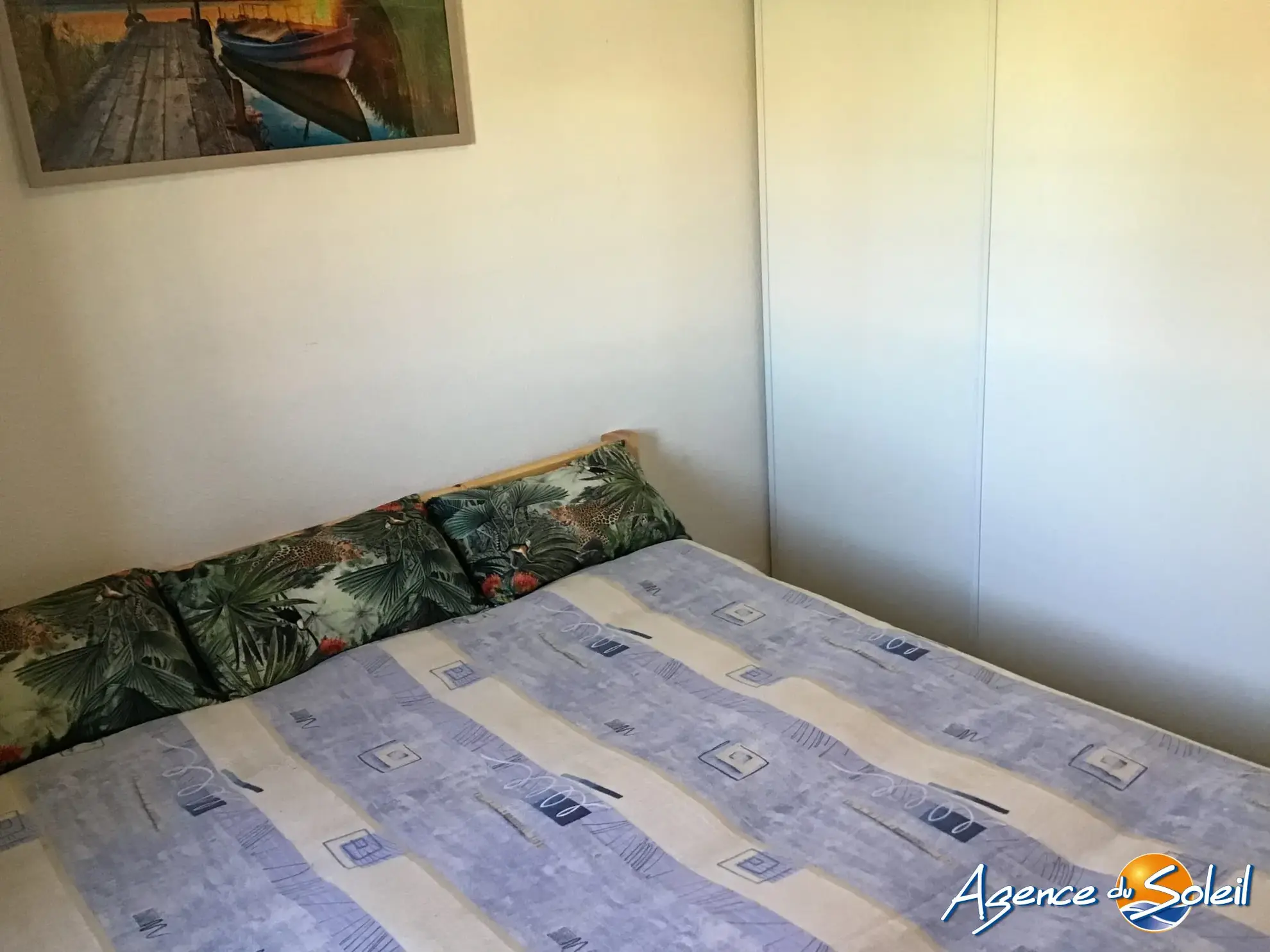 Maison T2 avec mezzanine, terrasse vue lac, piscine, proche commodités à Le Barcarès 