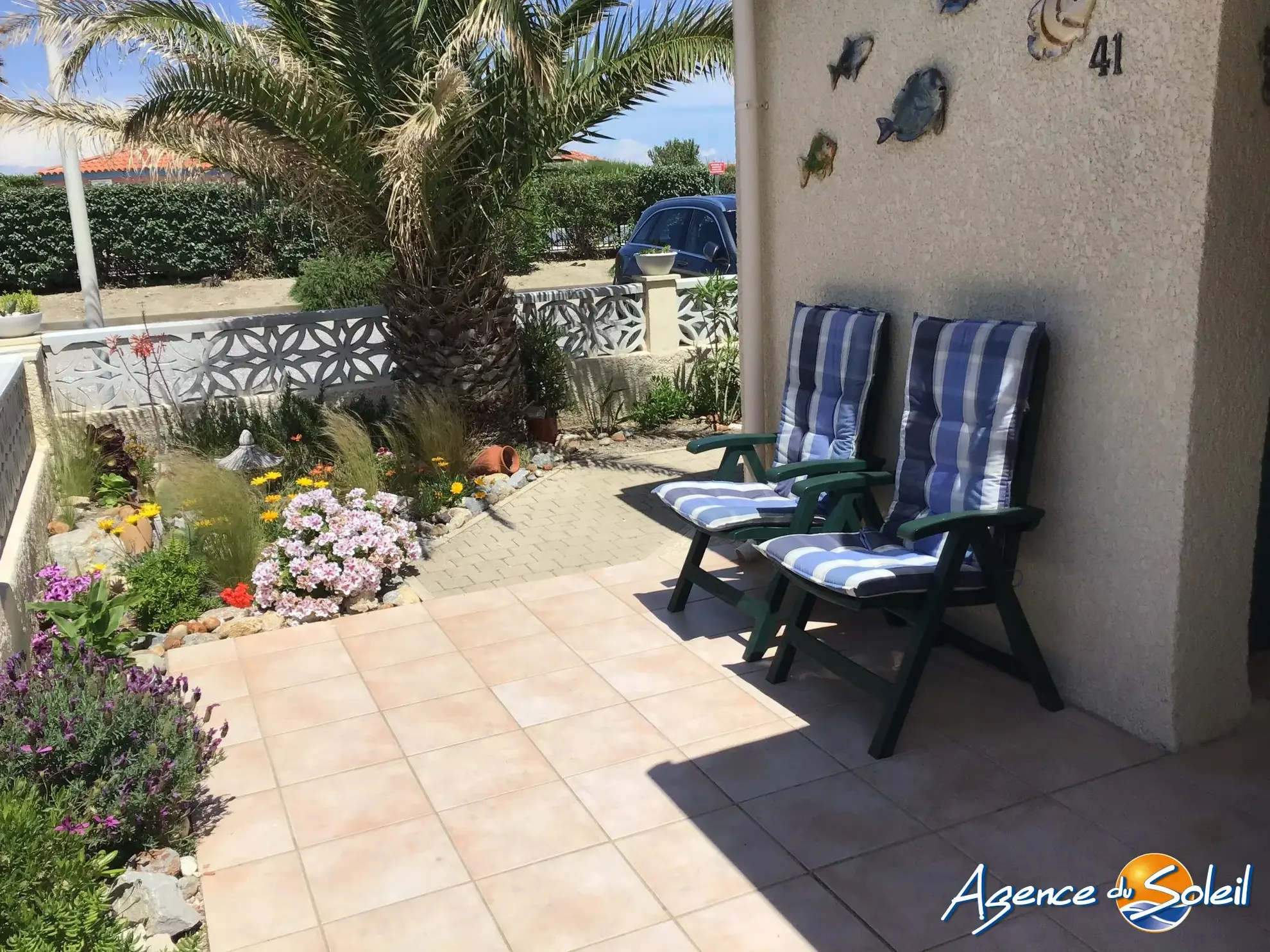 Maison T2 avec mezzanine, terrasse vue lac, piscine, proche commodités à Le Barcarès 
