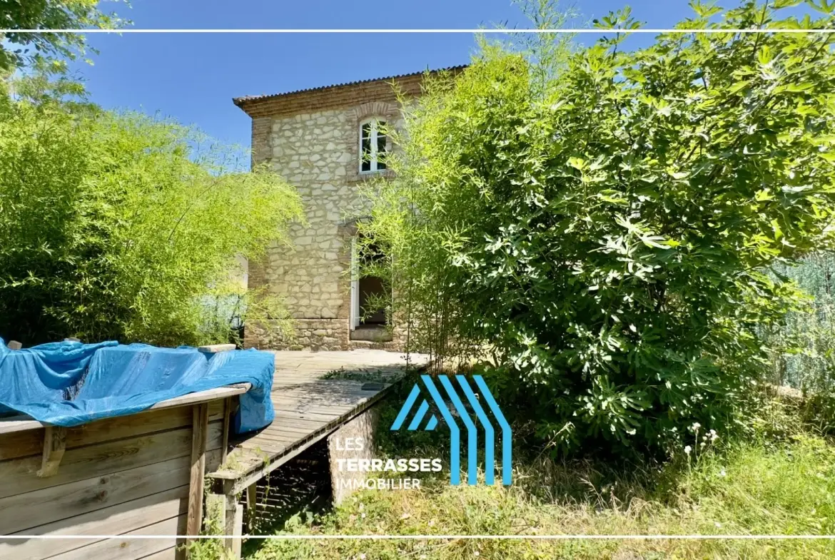 Loft spacieux avec dépendance et jardin à Montboucher-sur-Jabron 