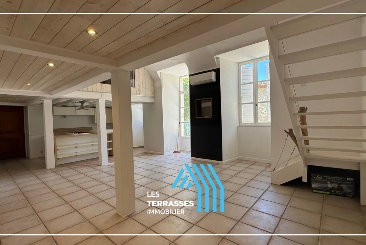 Loft spacieux avec dépendance et jardin à Montboucher-sur-Jabron 