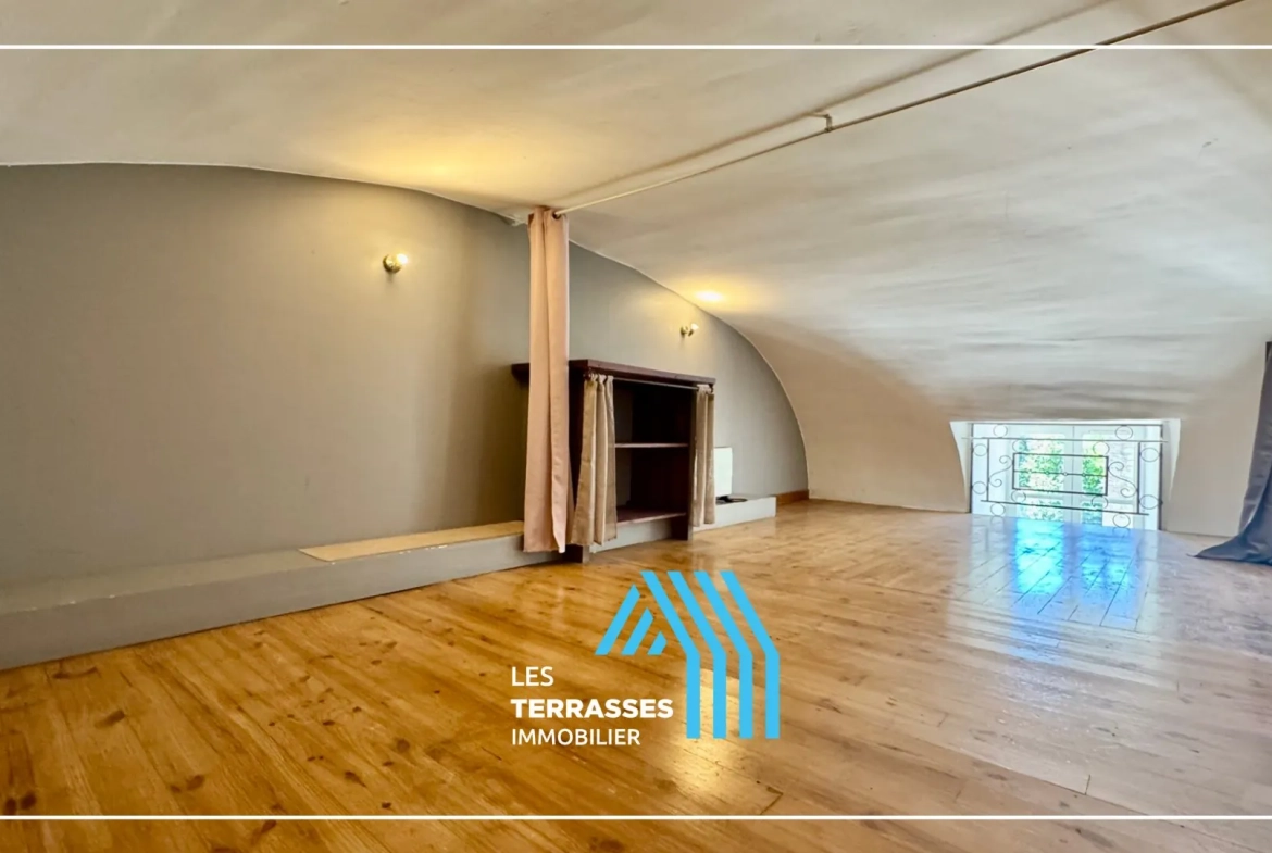 Loft spacieux avec dépendance et jardin à Montboucher-sur-Jabron 