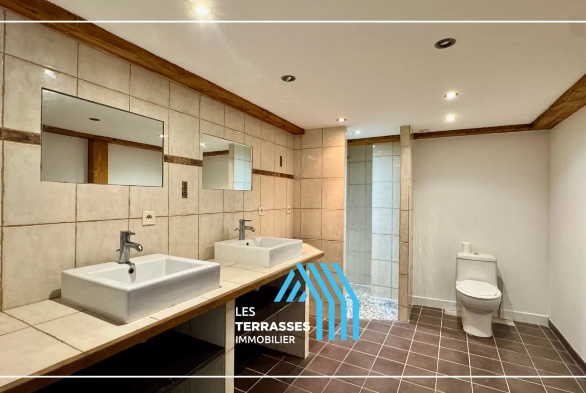 Loft spacieux avec dépendance et jardin à Montboucher-sur-Jabron 