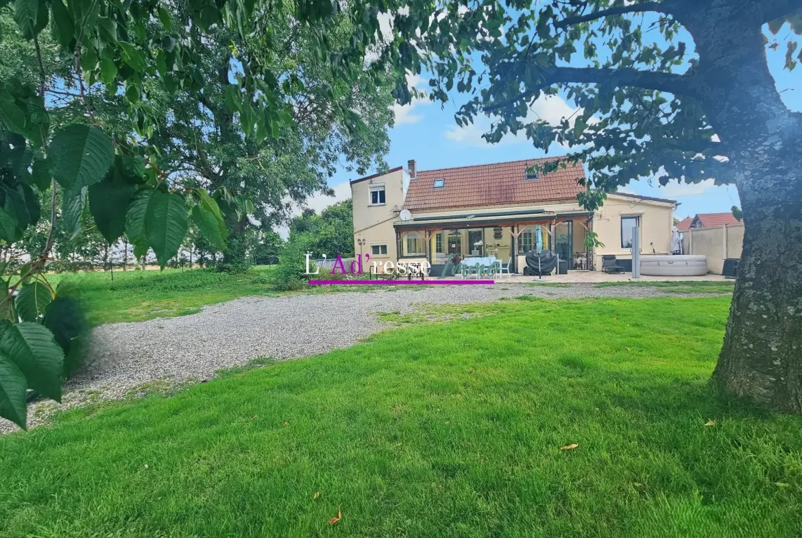 Maison familiale à vendre à Heudicourt – Spacieuse et lumineuse avec terrain de 900 m² 
