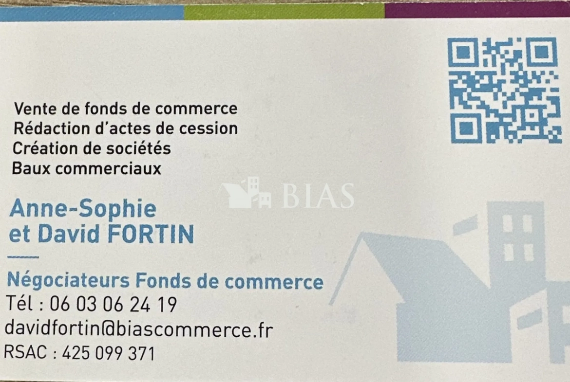 Fonds de commerce de bar à vendre à Rouen avec terrasse ensoleillée 