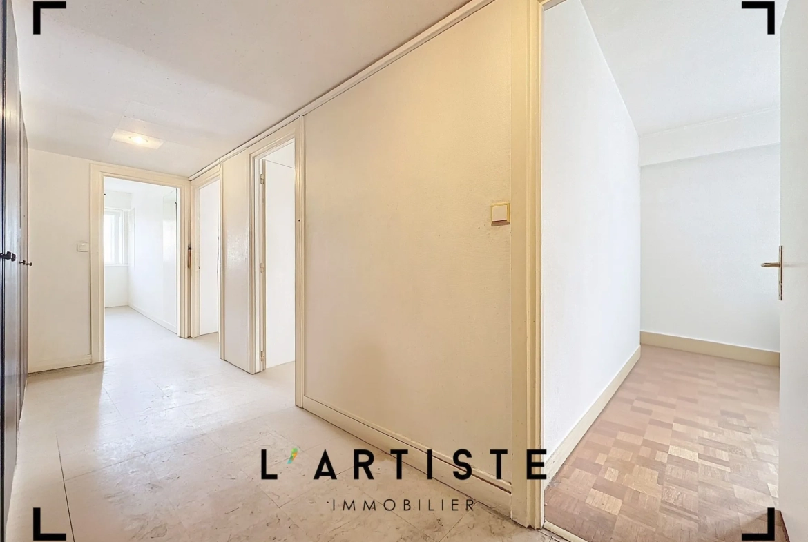 Appartement 3 pièces à vendre au cœur de Rouen avec balcon et vue sur rue 