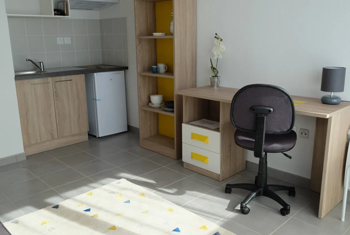 Appartement T1 de 21,27 m² à vendre à Isle – Location à proximité des écoles et transports 