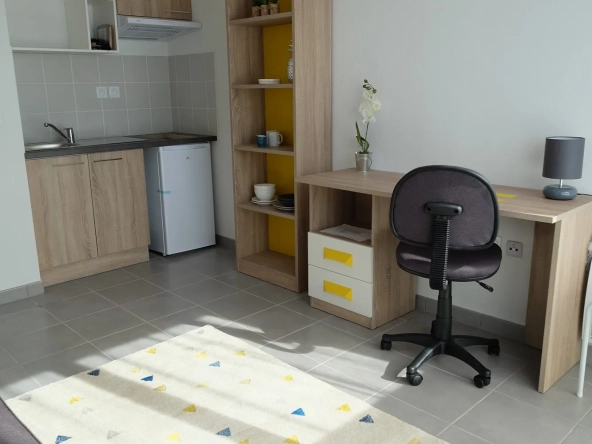 Appartement T1 de 21,27 m² à vendre à Isle – Location à proximité des écoles et transports