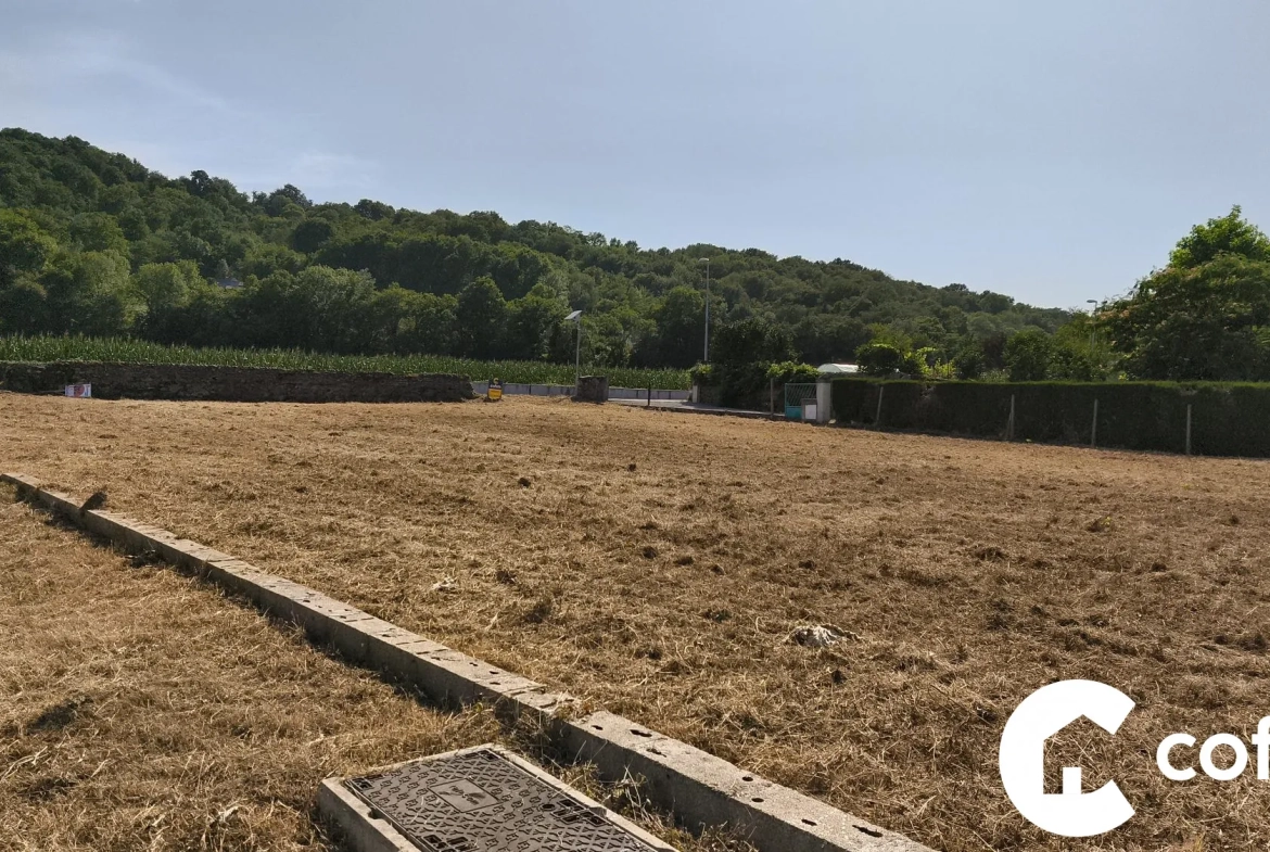Terrain constructible à Nay - 700 m² viabilisé prêt à bâtir 