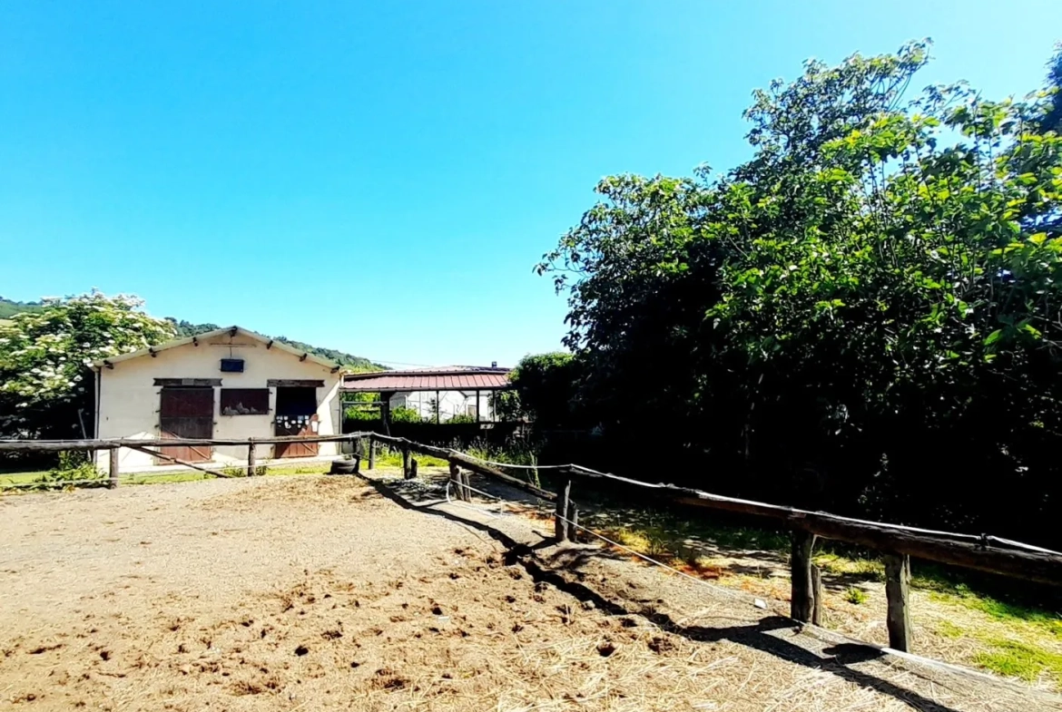Centre équestre à vendre à Marsangy - Équipements complets et sécurisé 