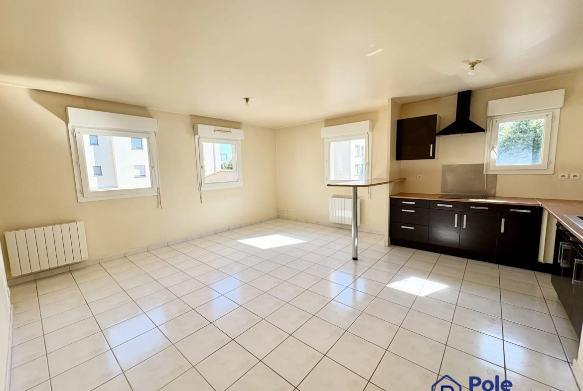Vente appartement T3 à Caen Maladrerie - 67,85 m² dans résidence sécurisée 