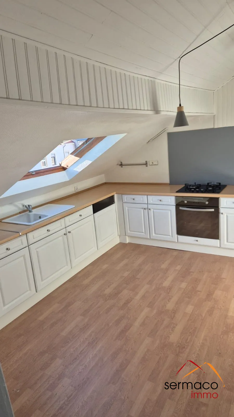 Appartement T3 atypique à Forbach proche centre-ville – 58 m², parking et cave 