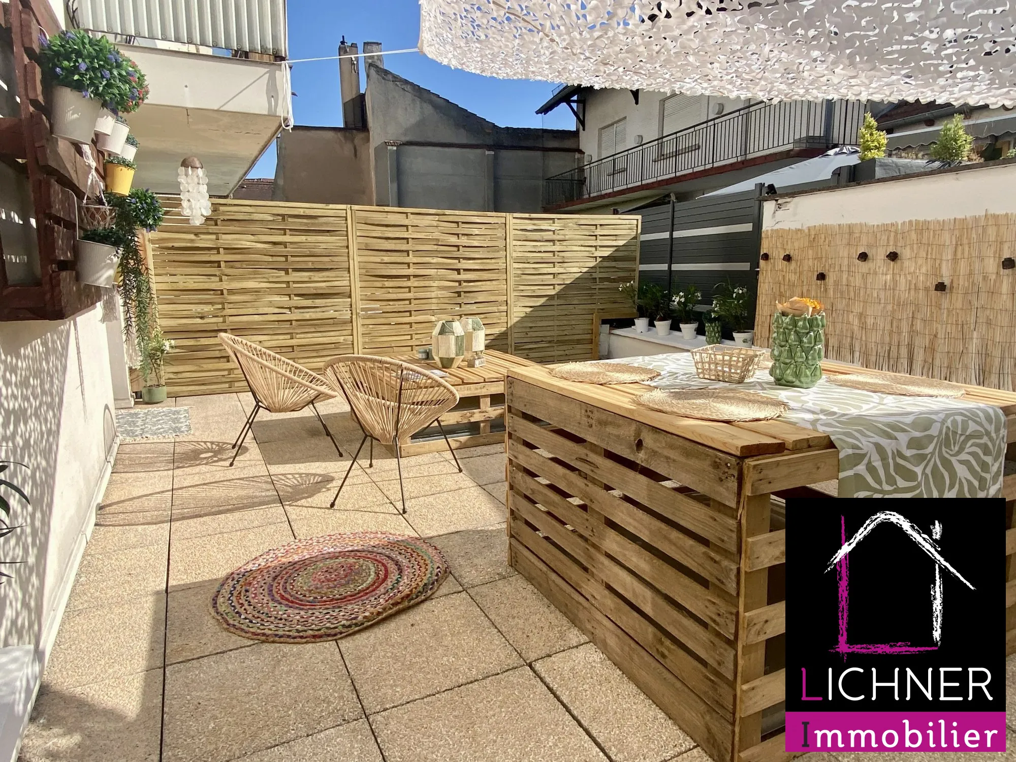 Appartement T3 de 60 m² avec terrasse en centre-ville de Phalsbourg 