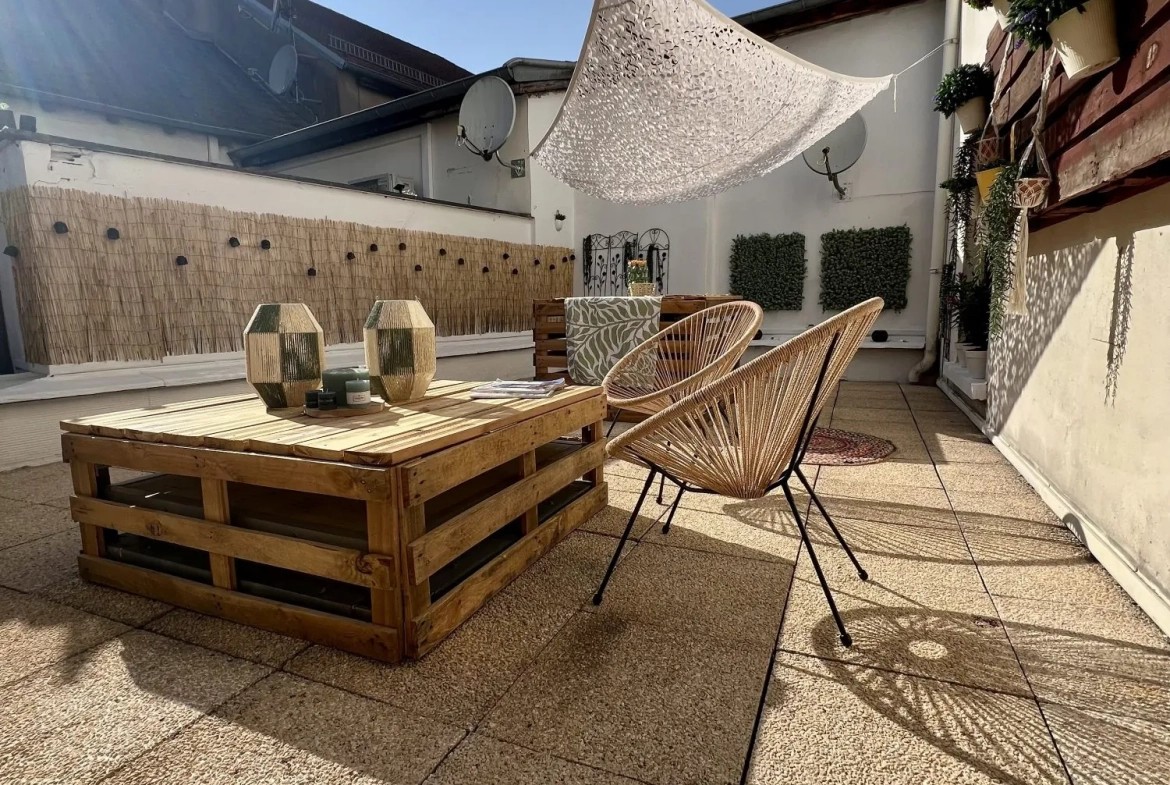 Appartement T3 de 60 m² avec terrasse en centre-ville de Phalsbourg 