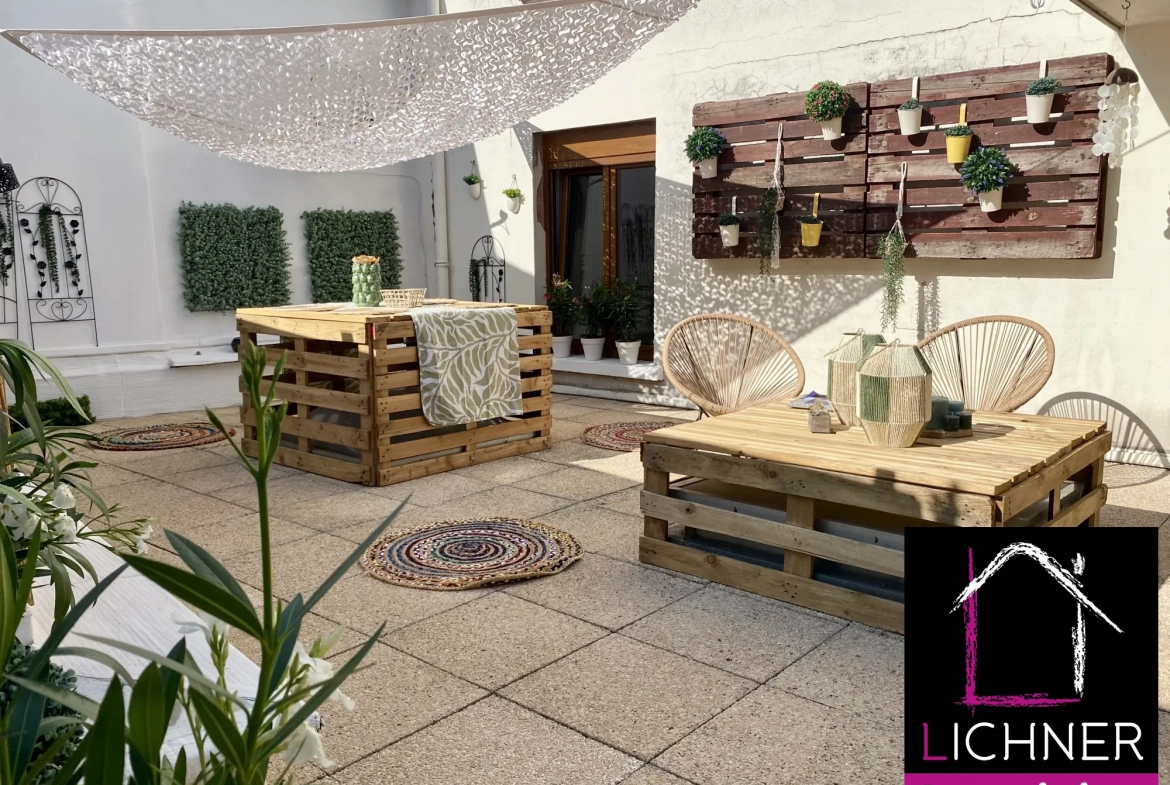 Appartement T3 de 60 m² avec terrasse en centre-ville de Phalsbourg 