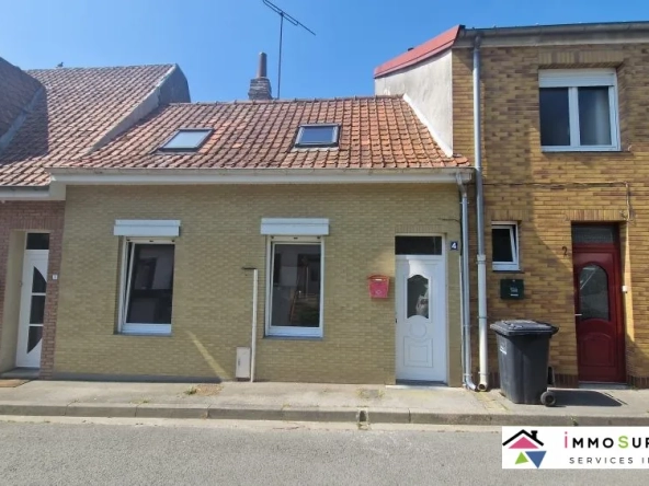 Maison mitoyenne de 71 m² avec jardin à Saint-Pol-sur-Ternoise