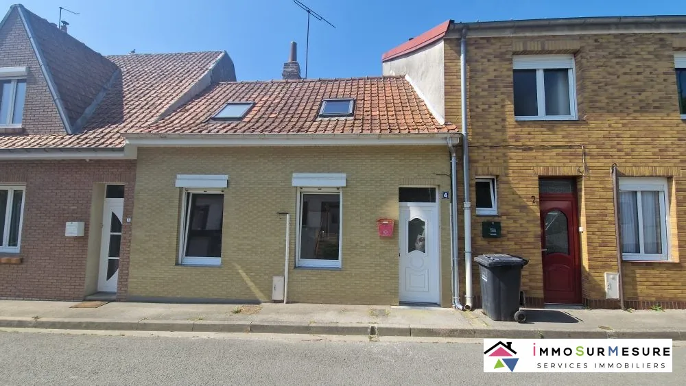 Maison mitoyenne de 71 m² avec jardin à Saint-Pol-sur-Ternoise 