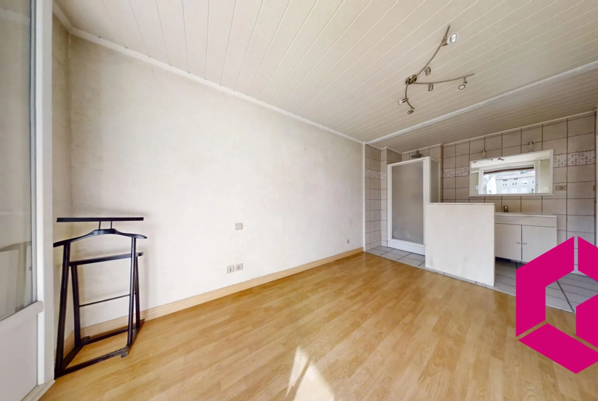 Appartement T3 à vendre à Saint-Étienne - 62 m², dernier étage, balcon, cave 