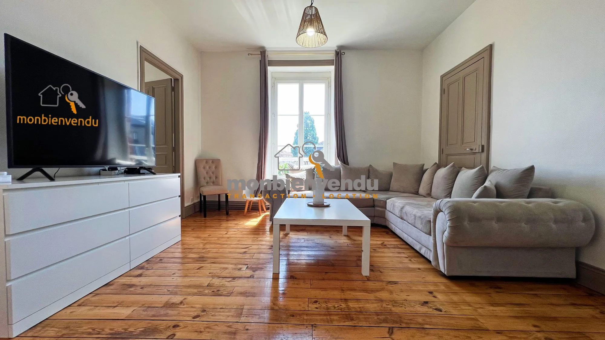 À vendre appartement T2 de 67m² à Aurillac, calme et proche du centre-ville 
